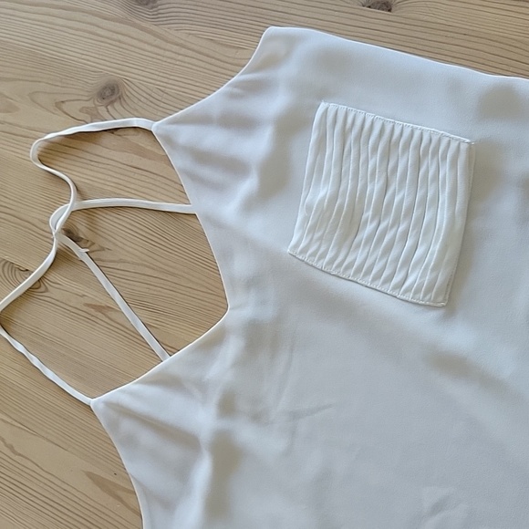 NAKED ZEBRA White Camisole M - Picture 2 of 5